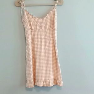 Abercrombie & Fitch Checkered Dress